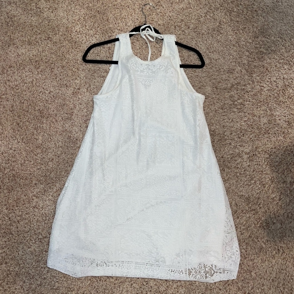 “Miami” White Lace Dress